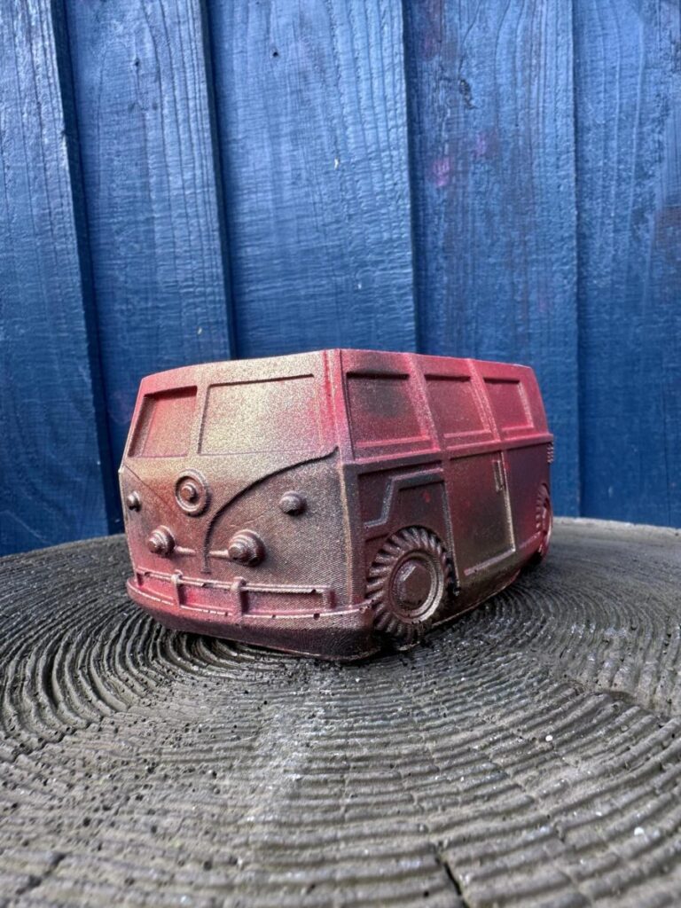 The Camper Van Planter (Sunset Metallic)