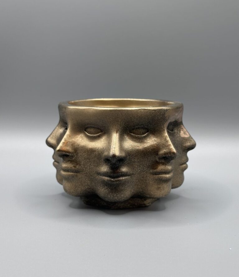 The Infinite Observer Antique Gold-Aged Bronze